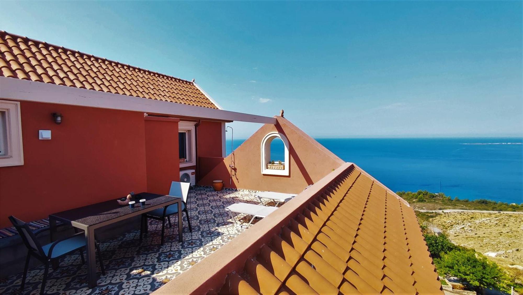 Aeolos Studios Kefalonia Khelmata Ruang foto